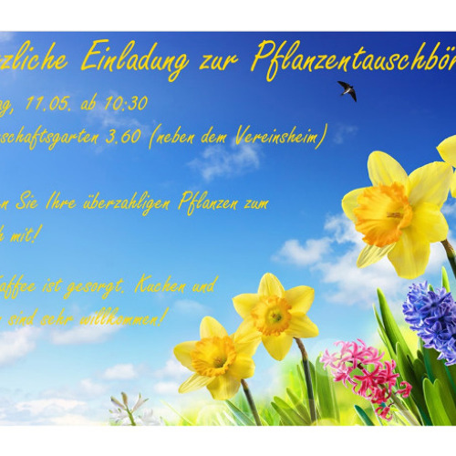 Pflanztauschbörse